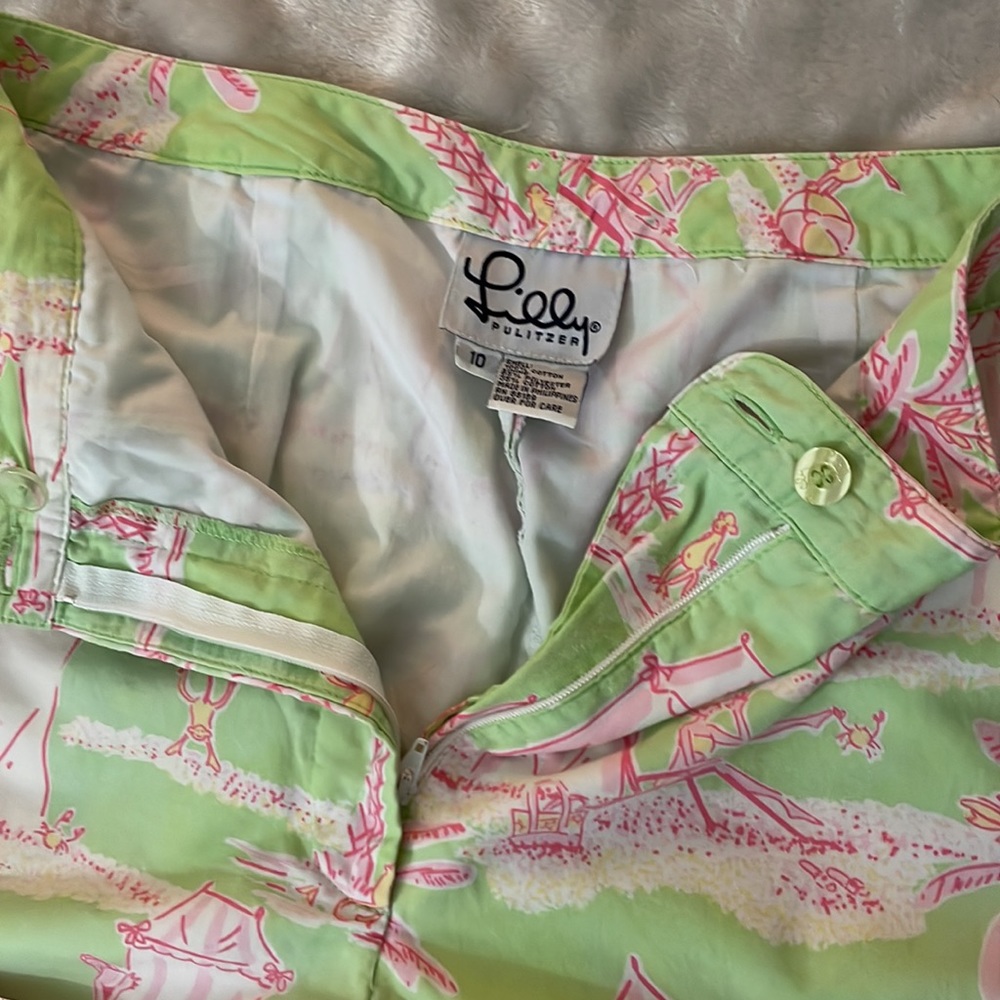 Lilly Pulitzer palms capri pants - Picture 4 of 7